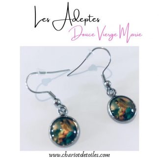 boucles d’oreilles Douce Vierge Marie
