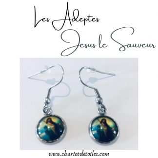 Bouces d’oreilles Jésus le sauveur