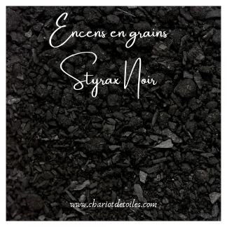 Encens en grains Styrax Noir
