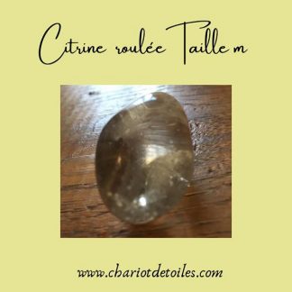 citrine roulée taille m