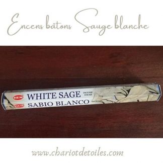 encens bâtons sauge blanche