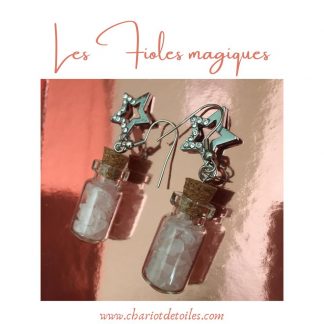 fioles magiques quartz rose