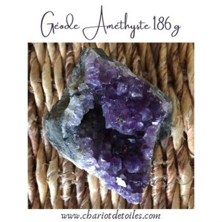 geode amethyste 186g