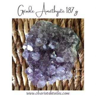 geode amethyste 187g