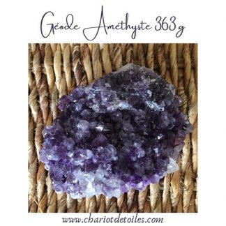 geode amethyste 363 g