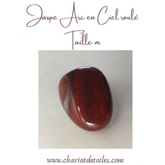 jaspe arc en ciel roulé taille m