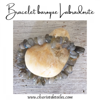 Bracelet baroque Labradorite