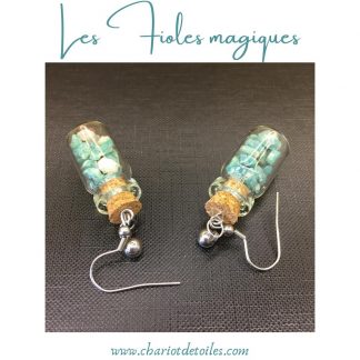 fioles magiques Amazonite et boules