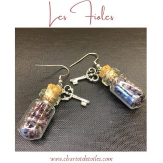 fioles magiques grenat clefs