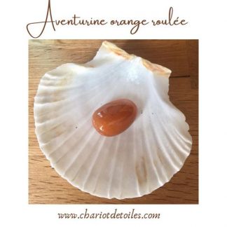 aventurine orange roulée