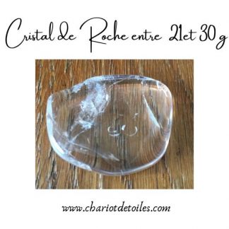cristal de roche taille L